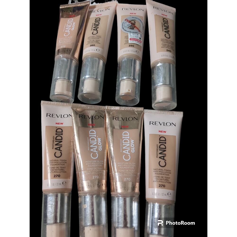 8 Revlon photoready candid glow foundation #36